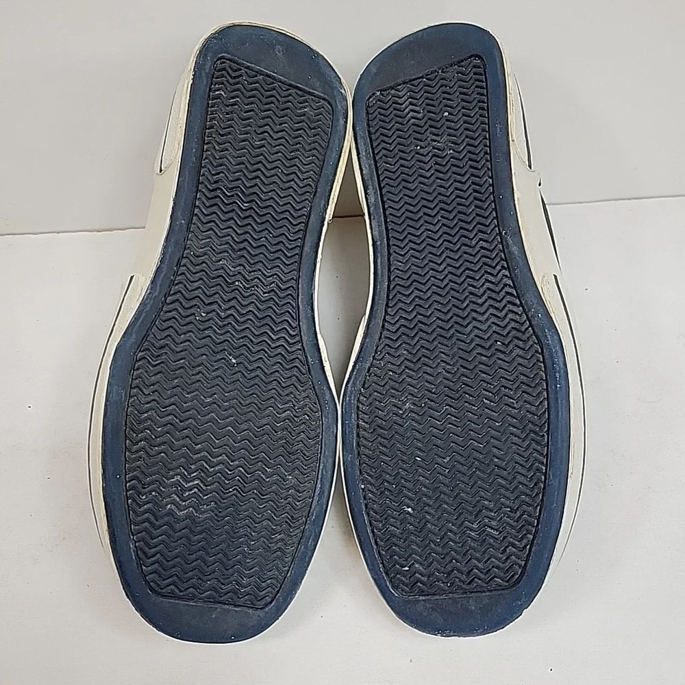 Drew Men's Chunky Canvas Skate Shoes Size 7M  Navy Walking Lace‎ Up Comfort